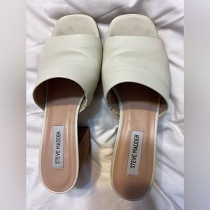 Steve Madden sandals with heels. Size 7 Good condition